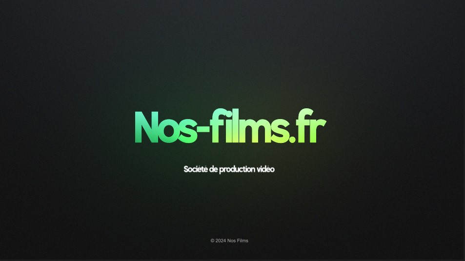 Nos Films, Société de production vidéo et film à Montpellier.